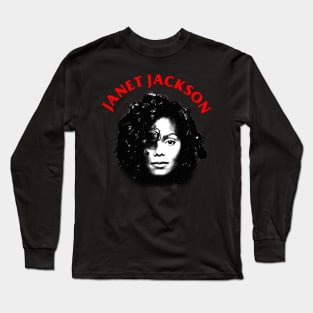 Janet - Engraving Long Sleeve T-Shirt